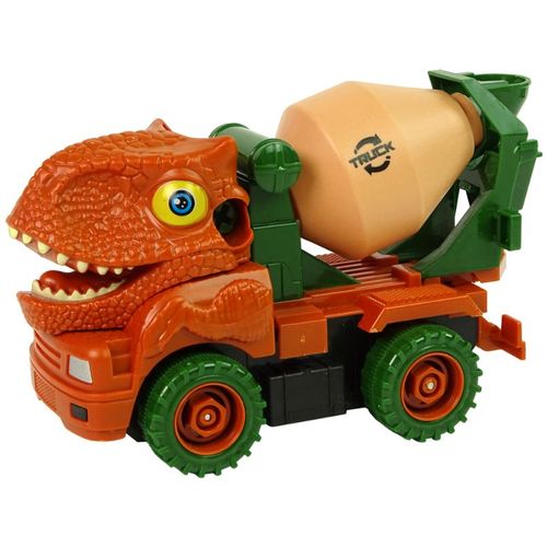Dinosaur kamion za beton narančasti s dodacima slika 2