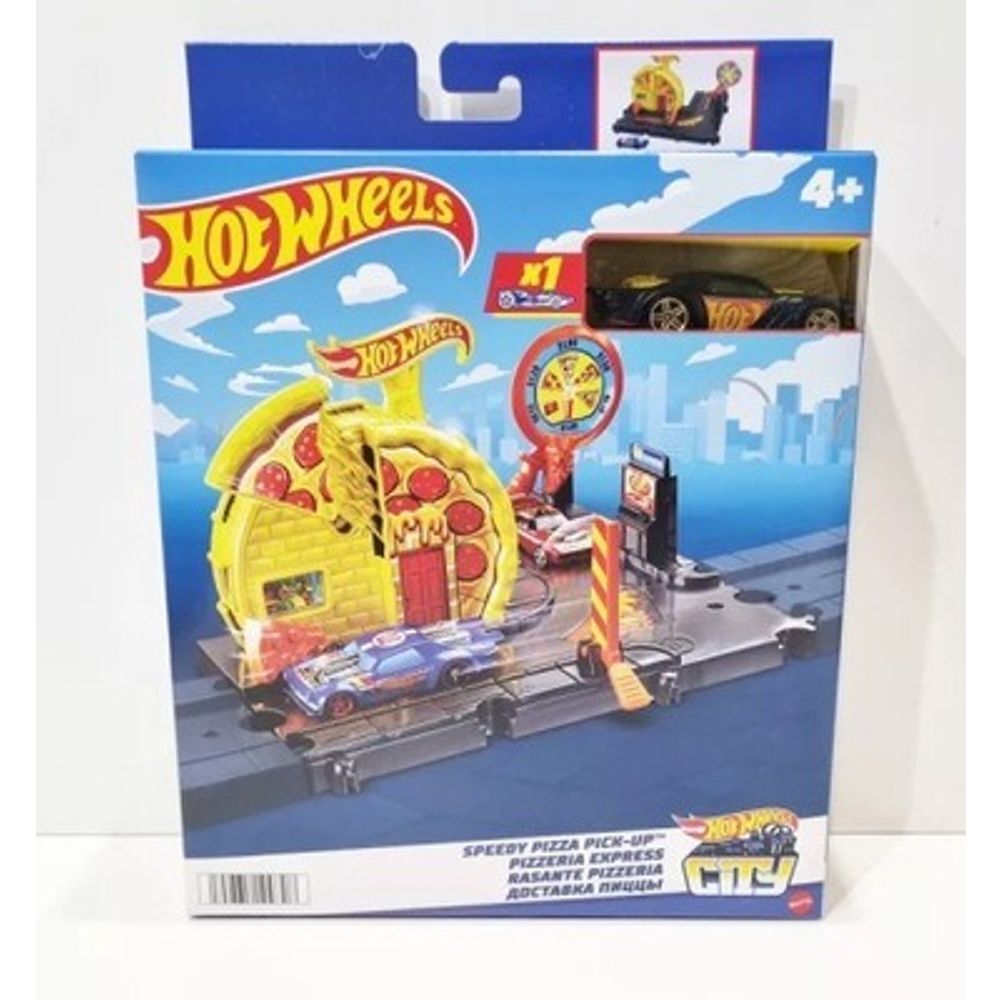 Hot Wheels City Mini staza sa autićem  slika 6