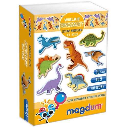 Set magneta veliki dinosauri 15 kom. slika 1