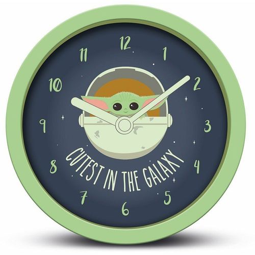 PYRAMID STAR WARS: THE MANDALORIAN (CUTEST IN THE GALAXY) DESK CLOCK slika 1