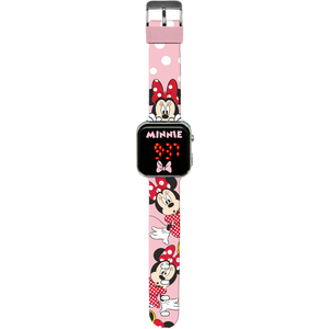 Disney MN4369 Dječiji digitalni LED sat Minnie Mouse