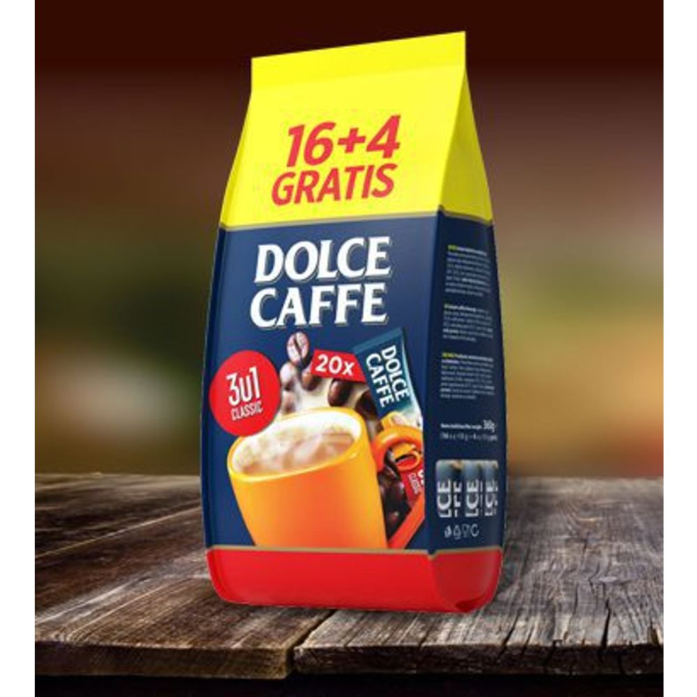 DOLCE CAFFE 3u1 CLASSIC,  16+4 GRATIS slika 1
