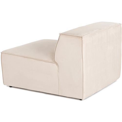Lora O1 - Cream Cream 1-Seat Sofa slika 5