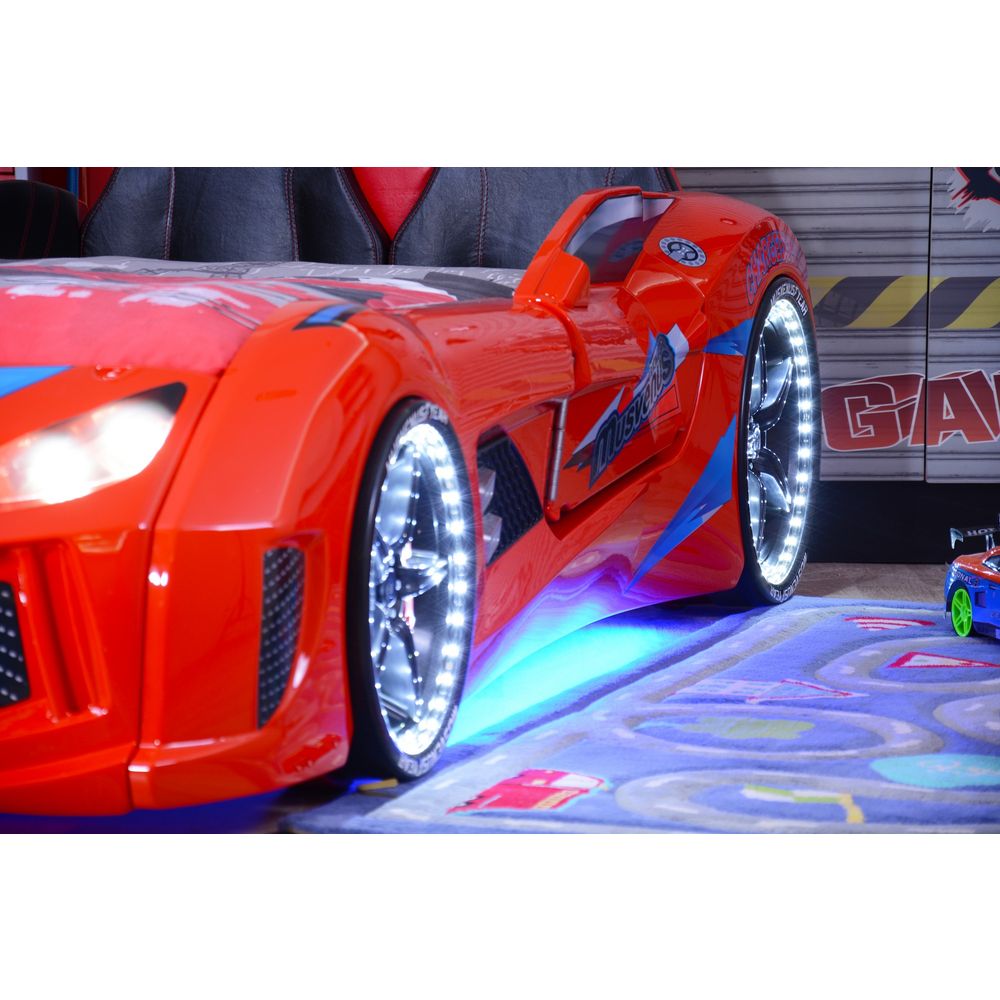 Mnv3 - Crveni Višenamjenski Krevet za Automobil slika 13