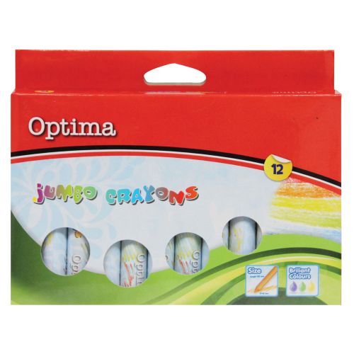 Boje voštane 1/12 OPTIMA jumbo 100140 blister slika 1