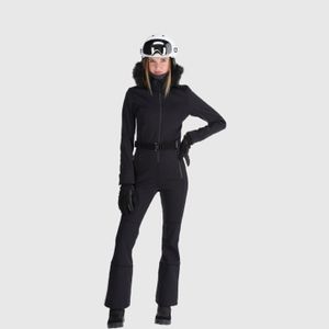 Ženski Ski Kombinezon Cmp Zip Hood Crni