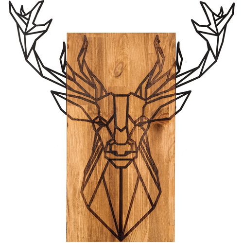 Deer Black
Walnut Decorative Wooden Wall Accessory slika 5