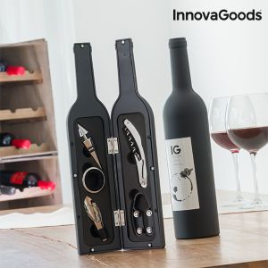 Sanduk za Vino u Obliku Boce InnovaGoods (5 komada)