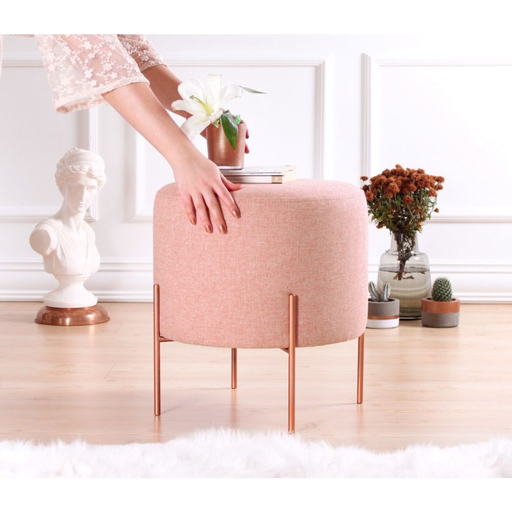 Copper 44 - Pink Pink Pouffe slika 4