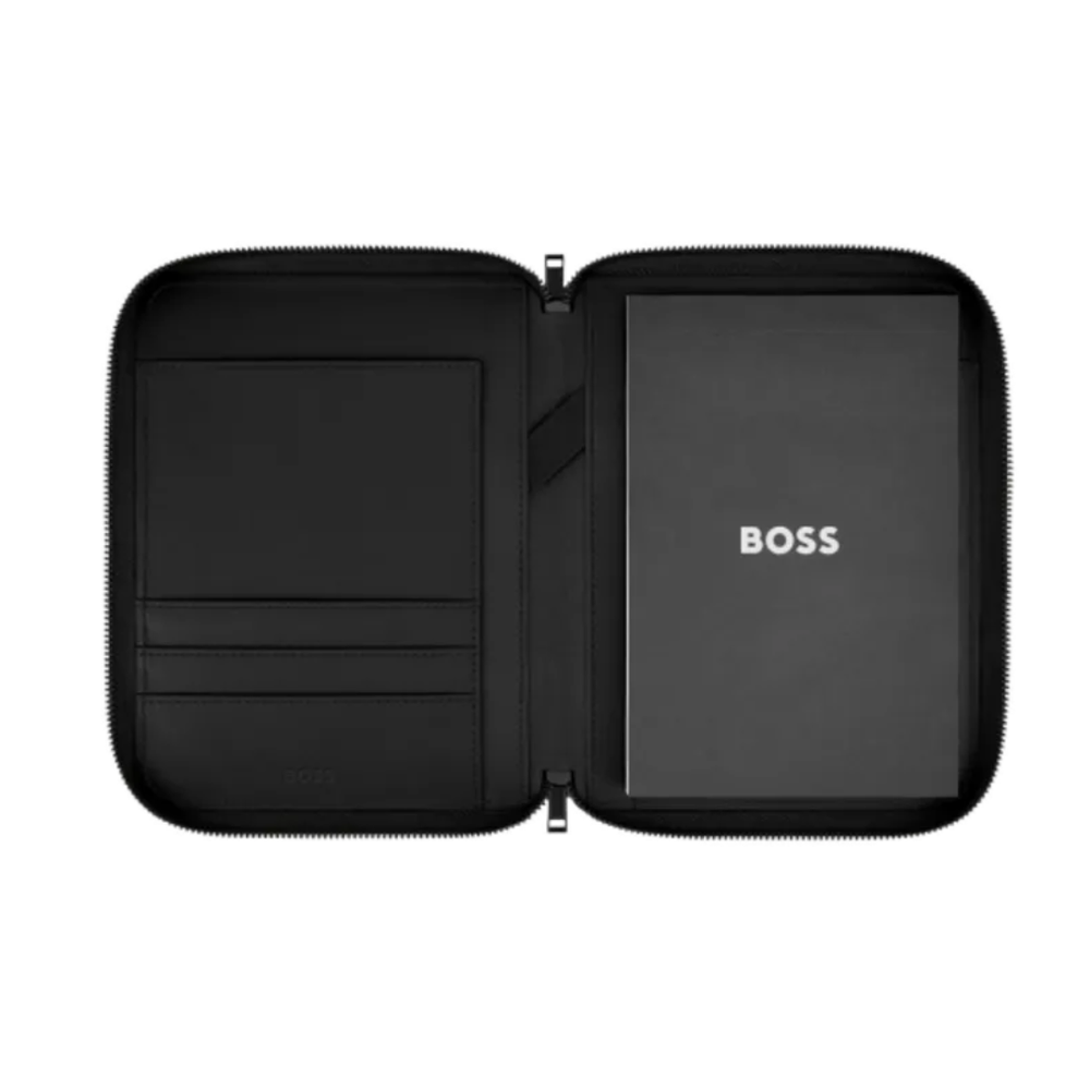 Hugo Boss Mapa konferencijska Varsity A5 HTM612A crna slika 2