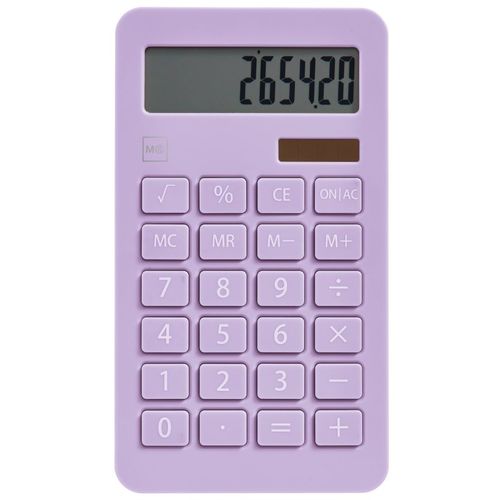 Kalkulator Miquelrius ljubičasti MR13206 slika 1