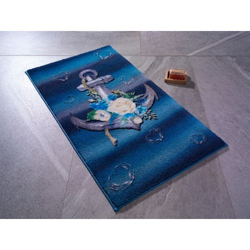 Romantic Anchor - Dark Blue (57 x 100) Dark Blue
Grey
Green
White Bathmat slika 1