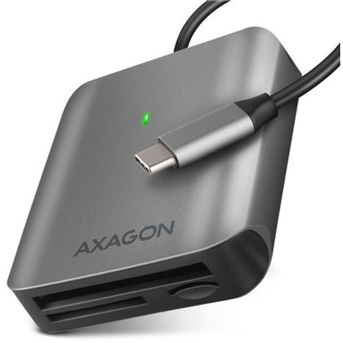 Čitač pametnih kartica AXAGON CRE-S3C SUPERSPEED USB-C UHS-II READER slika 1