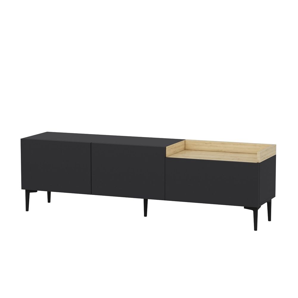 TV Stalak Mia - Antracit slika 8