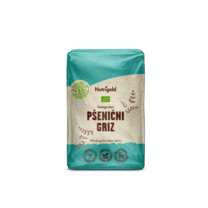 Pšenični griz Integralni - Organski 500g Nutrigold 