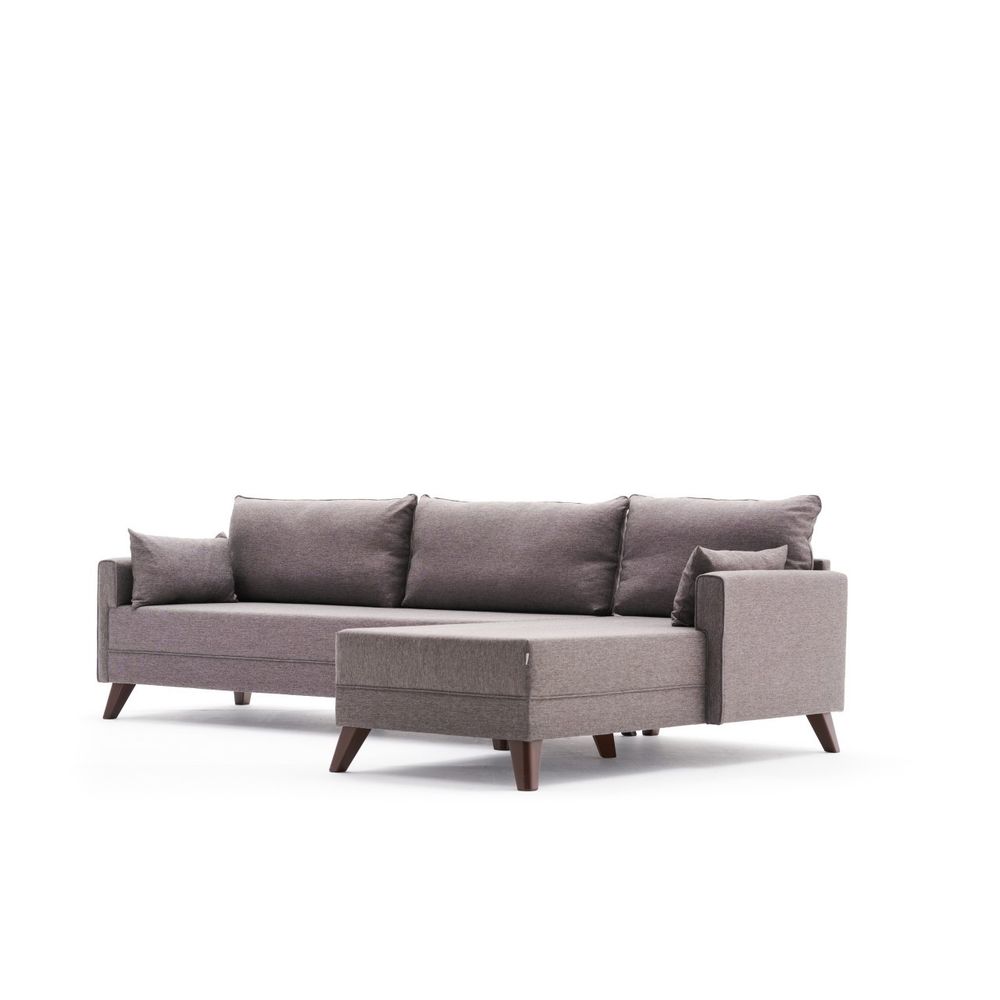 Bella Ugaona Sofa Desna - Smeđa slika 6
