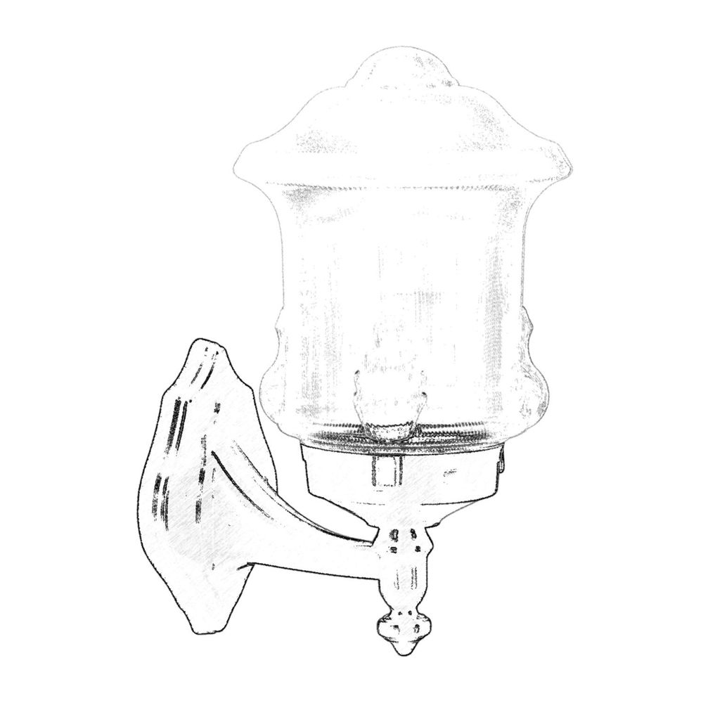 BAP-68189-BSY-M3 Crna Spoljna Zidna Lampa slika 2