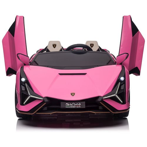 Licencirani auto na akumumulator Lamborghini SIAN 4x100W - dvosjed - rozi slika 5