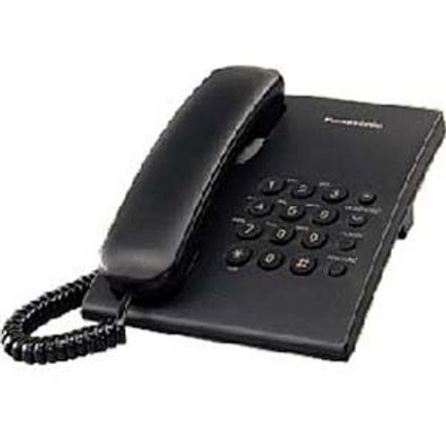 PANASONIC telefon KX-TS500FXB crni slika 1