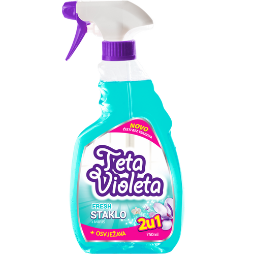 Teta Violeta sredstvo za pranje stakla Glass+ 750ml slika 1