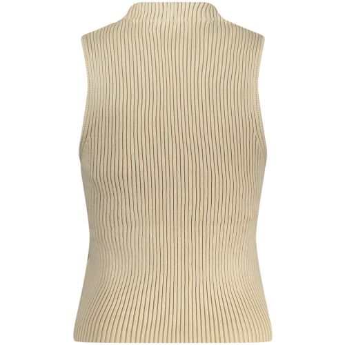 GUESS JEANS WOMEN'S TANK TOP BEIGE slika 3