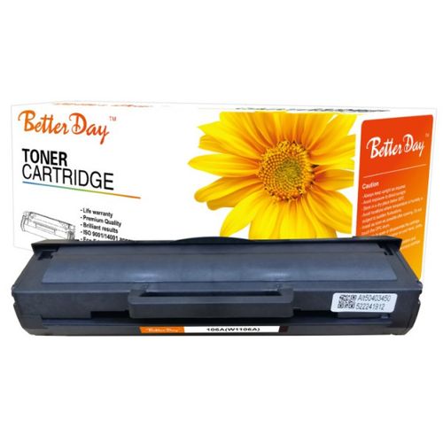 Toner BetterDay W1106A, 106A 107/135 zam. kaseta za HP 1k (sa cipom) slika 4