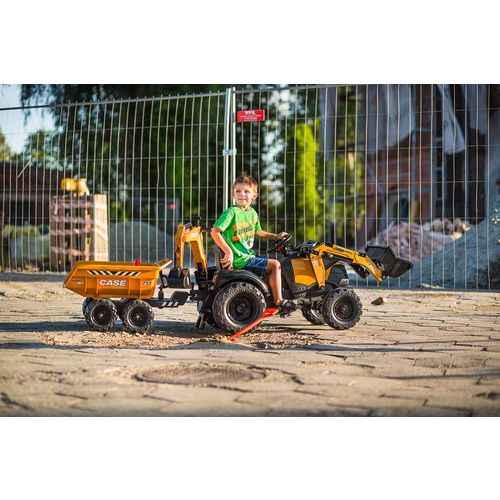 Falk traktor i bager s prikolicom Case CE Maxi slika 7