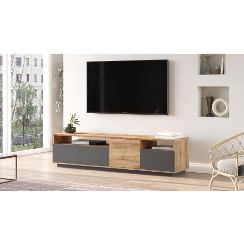 Hanah Home FR5 - AA Atlantic Pine
Antracit TV Stalak slika 3