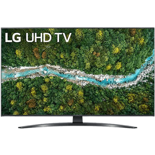 LG 55UP78003LB 55" UHD, DLED, DVB-C/T2/S2, Wide Color Gamut, Active HDR, LG Thinq Al Smart TV, Built-in Wi-Fi, Bluetooth, Ultra Surround, Crescent Stand, Black slika 1