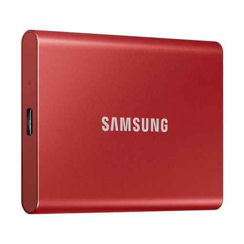 SAMSUNG Portable T7 2TB crveni eksterni SSD MU-PC2T0R slika 3