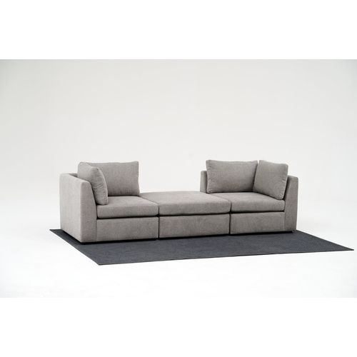 Atelier Del Sofa Kutna garnitura, Mottona Mini Corner Sofa - Light Grey slika 2