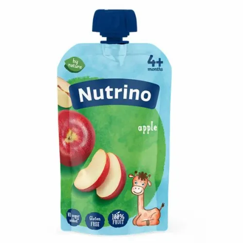 Nutrino pauč-sočna jabuka 4+meseci,100g slika 1