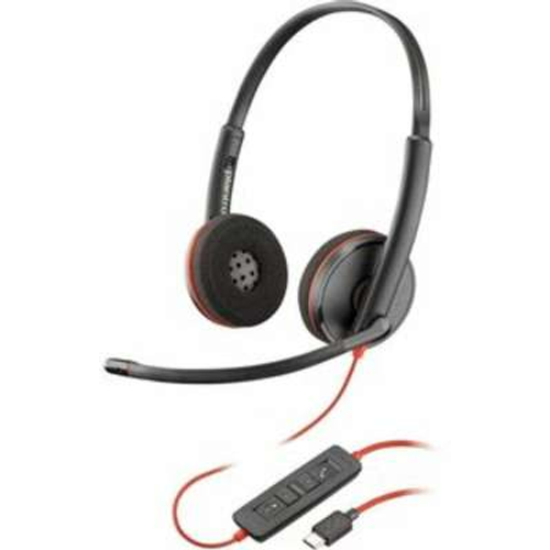 HP Poly Blackwire C3220 Stereo USB-C slušalice + torbica za nošenje, Black, 2yw 80S07AA slika 1