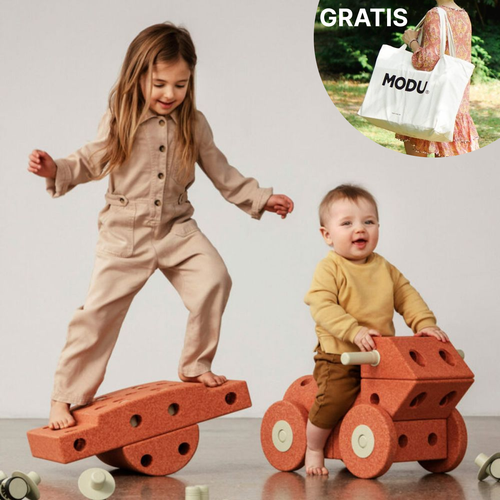 MODU Dreamer set, Burnt Orange / Dusty Green + POKLON MODU putna torba slika 1