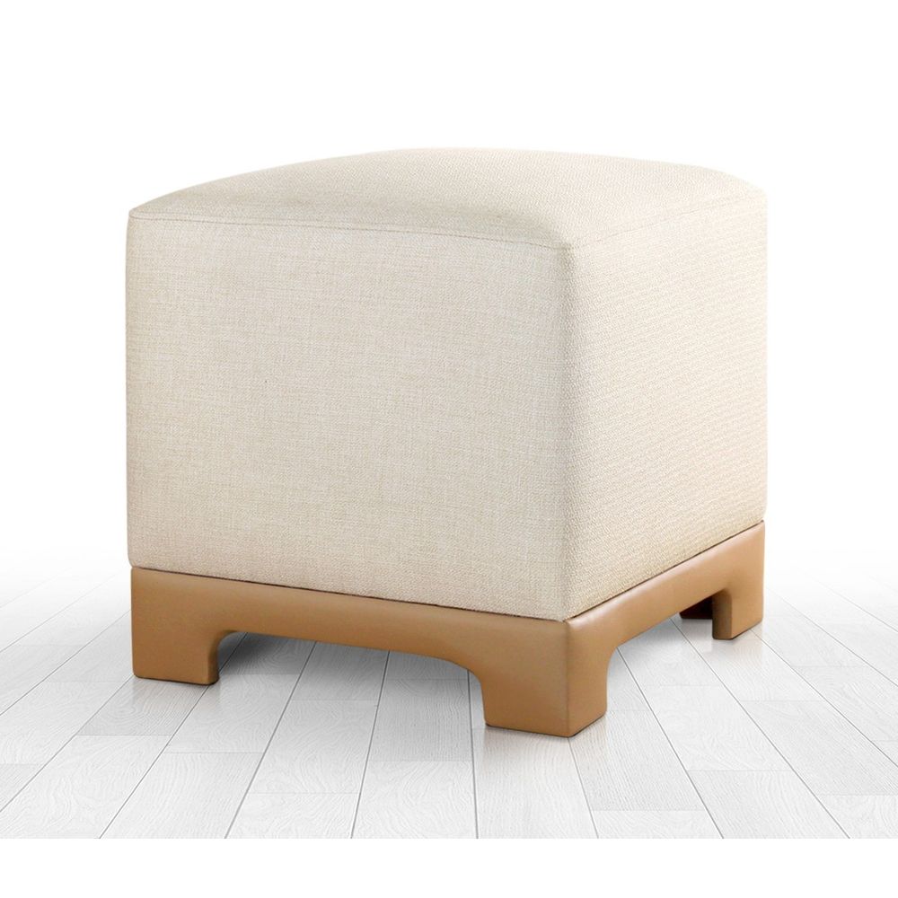 Lenover - Krem, Bež Krem Bež Pouf slika 5