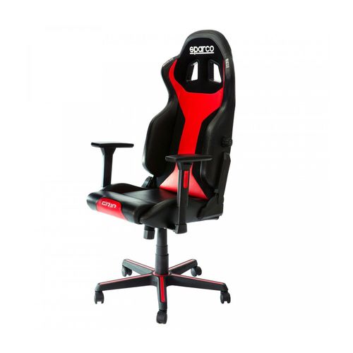 Sparco Grip Gaming Stolica, Crno/Crvena slika 1