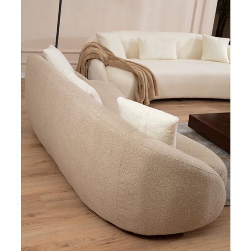 Napoli - Cappuccino Cappuccino 3-Seat Sofa slika 2