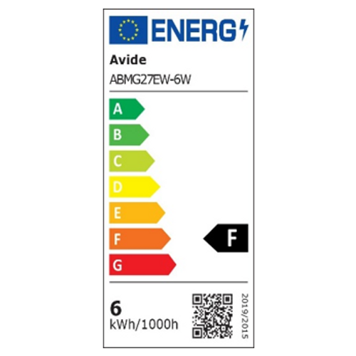 Avide LED SMD mini sijalica E27 530lm G45 2K 6W slika 4