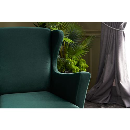 Atelier Del Sofa Fotelja wing LOLA zelena, Lola Berjer - Green slika 4