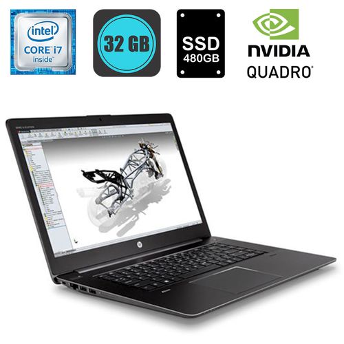 HP ZBook 15 G3, Core i7-6820HQ 3.60GHz, 16GB DDR4, 512GB SSD, WinPro - rabljeni uređaj slika 1