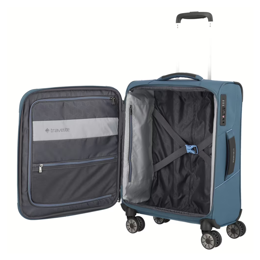 Travelite kofer 55 cm Skaii 092647-25, plavi slika 3