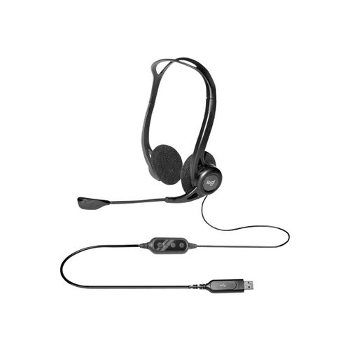 Slušalice Logitech PC960 Headset USB OEM 981-000100 slika 2