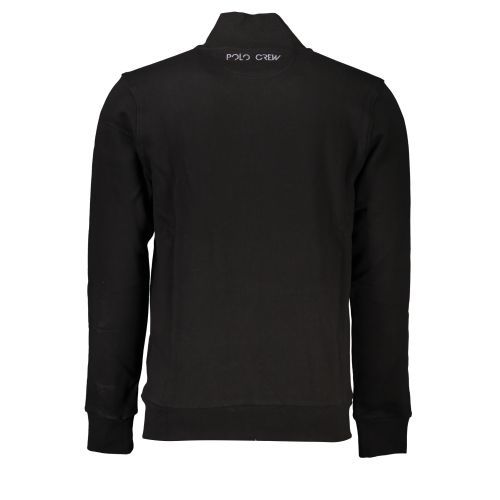 LA MARTINA MEN'S BLACK ZIP SWEATSHIRT slika 2