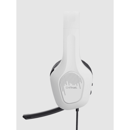 Trust GXT 415W Zirox slušalice žičane bijele gaming slušalic 200 cm kabl, 3.5 mm, over-ear, mikrofon slika 1