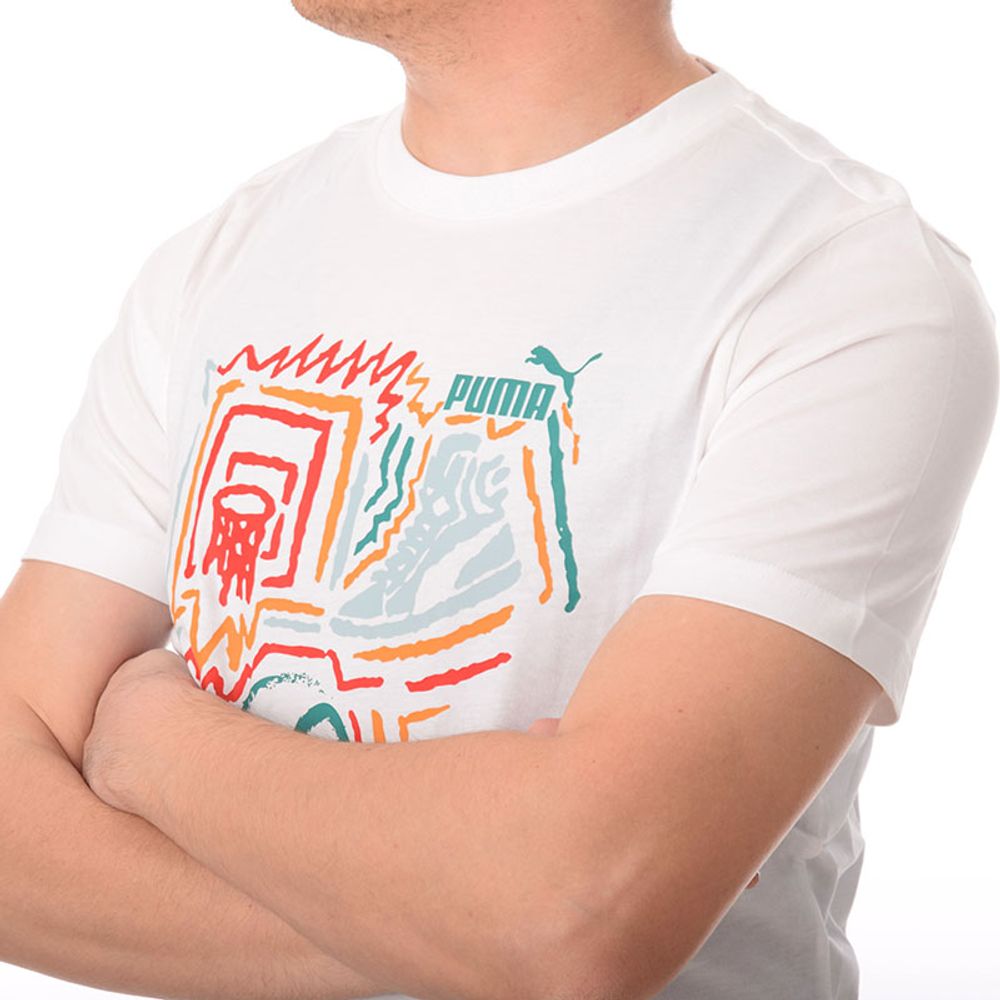 Puma Majica kratki rukav Graphics Year Of Sports Tee za muškarce slika 3