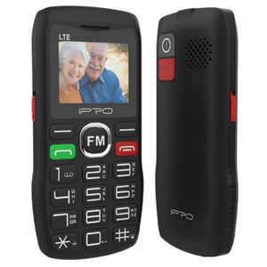 IPRO SENIOR II F188 1,8inc 32MB, Mobilni telefon DualSIM, 1000mAh, kamera, SOS dugme, Crni