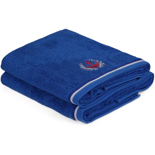 Colourful Cotton Set ručnika za kupanje (2 komada) Maritim - Royal slika 1