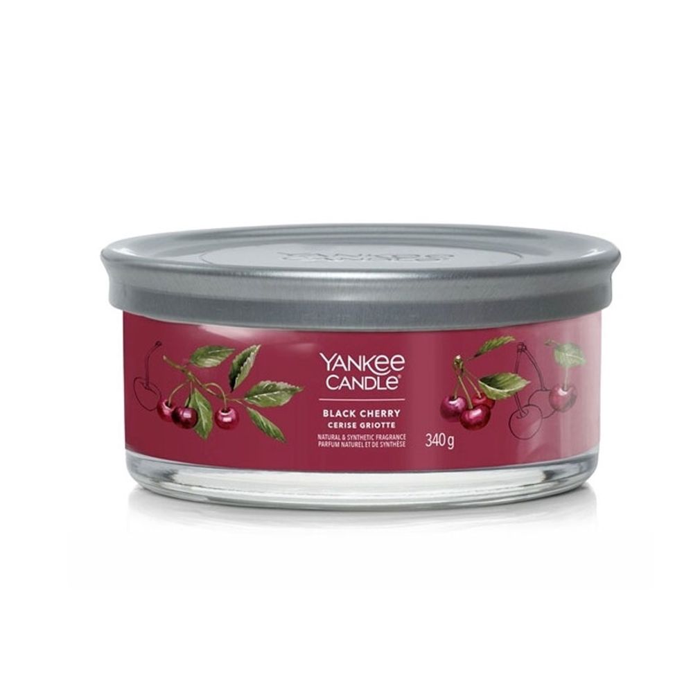 Mirisna svijeća M, Tumbler Black Cherry, Yankee Candle slika 1