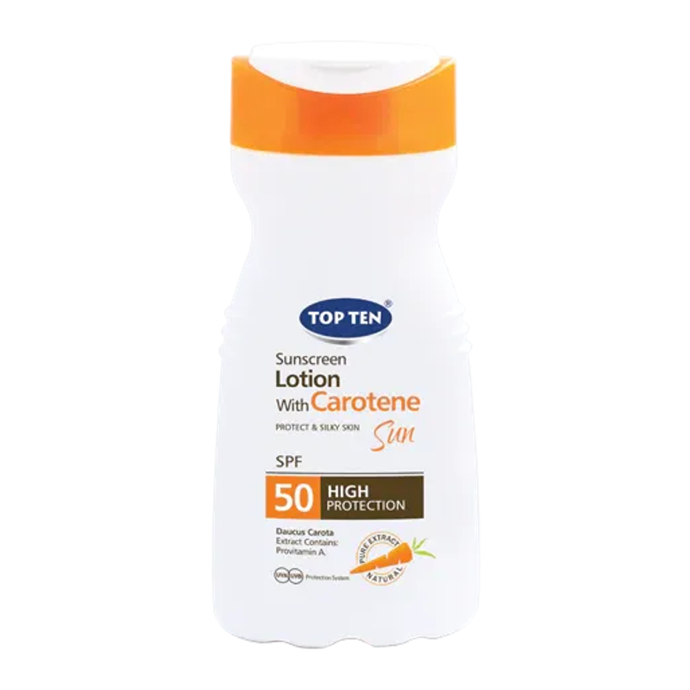 TOP TEN CAROTEN SPF50 200ML slika 1