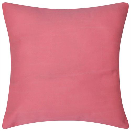 130935 4 Pink Cushion Covers Cotton 50 x 50 cm slika 12